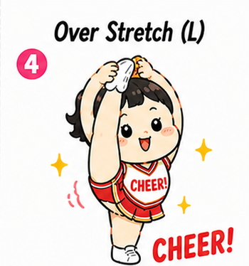 Over Stretch イラスト